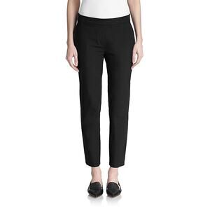 Theory Black Stretch Thaniel Approach Slim Fit Pull-On Pants Women's Size 4